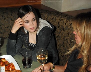 Ellen Page alcohol