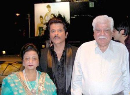Anil Kapoor- Mother and Father