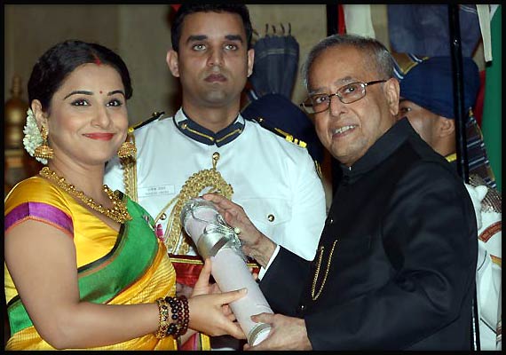 Padma Shri Award by President Pranab Mukherjee