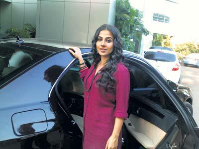 vidya balan car