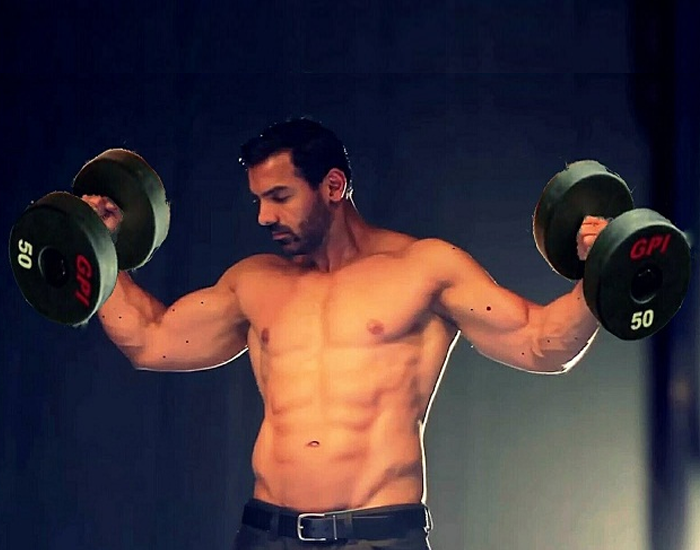 John Abraham fitness gym