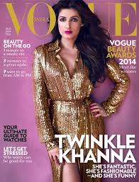 Vogue magazine Twinkle Khanna