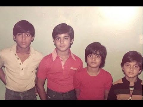 salman childhood photos