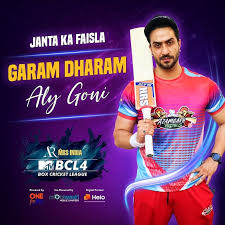 aly goni cricket league