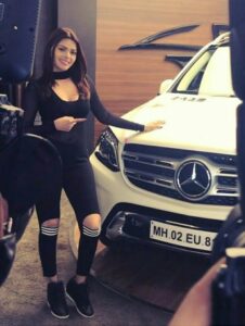 Indian actress Playboy car collection