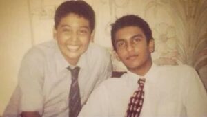 Rohan and Ranveer Singh in school days