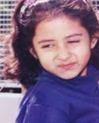 Childhood Pic of Sargun Mehta