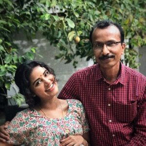 Anupama Parameswaran family father