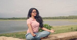 Anupama Parameswaran yoga workout