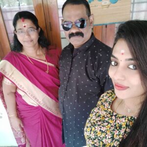 Remya Panicker family parents