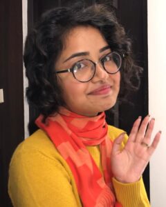 Anupama Parameswaran wears spectacles