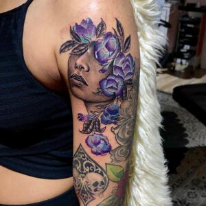 Sunny Leone tattoo