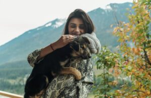 Pallak Yadav pet dog