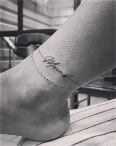Geeta Basra tattoo designed