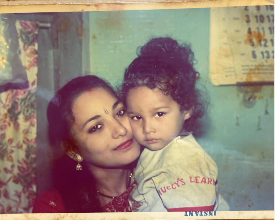 Siddhant Chaturvedi in his childhood