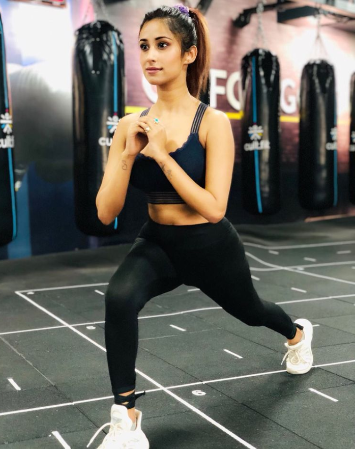 Maera Mishra in Gym